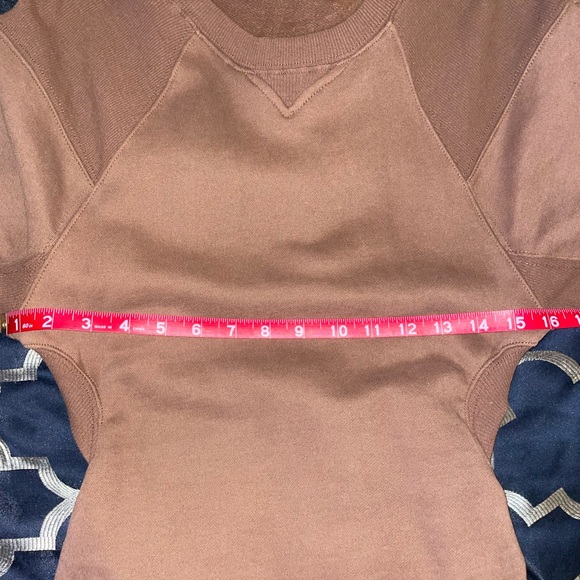 JLUXLABEL brown French crew neck knit dress - Picture 7 of 8